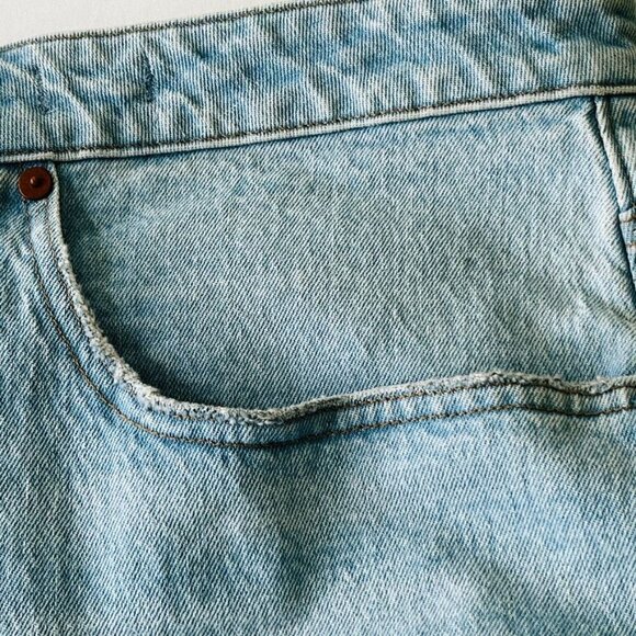 Madewell Wide Leg Jeans SIze 26W The Perfect Vintage  Light Wash - Picture 12 of 16